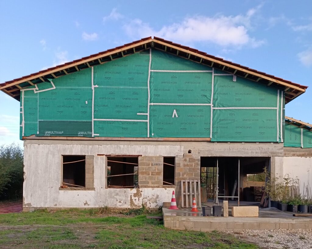 projet rénovation maison surrelevation extension