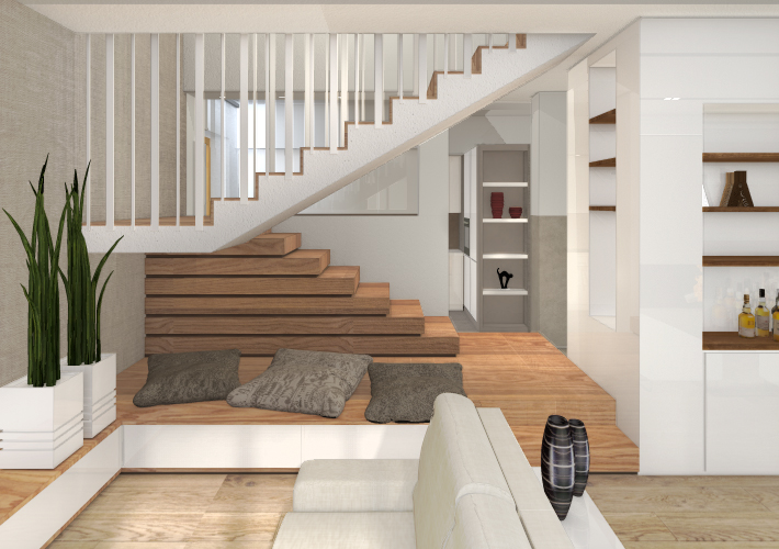 projet salon maison individuelle rénovations ou extension