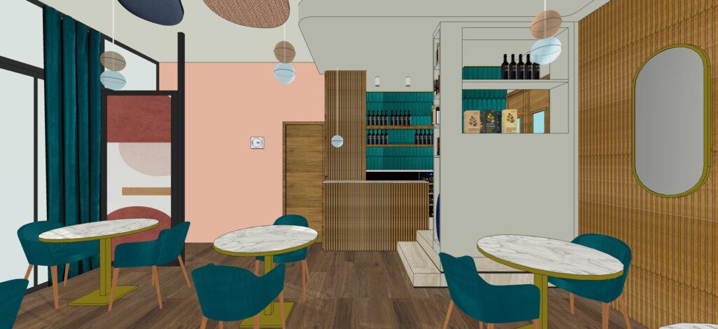 projet et rénovation commerciaux restaurant